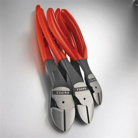 KNIPEX 3 Pieces High Leverage Diagonal Cutter Set KN99261